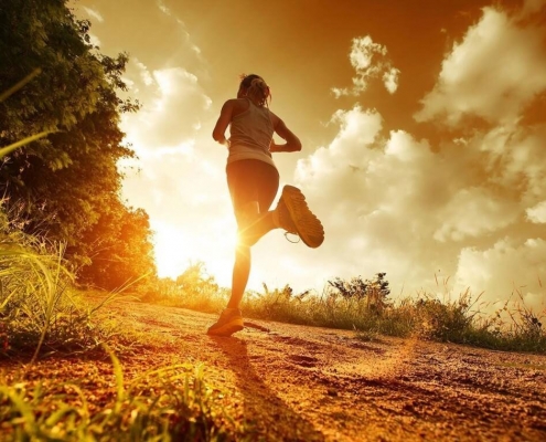 running